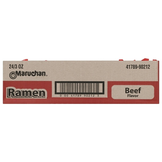 Maruchan Beef Flavored Ramen Noodle Soup, 24 x 3 oz Case - DOT product image 8