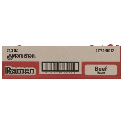 Maruchan Beef Flavored Ramen Noodle Soup, 24 x 3 oz Case - DOT product image 8