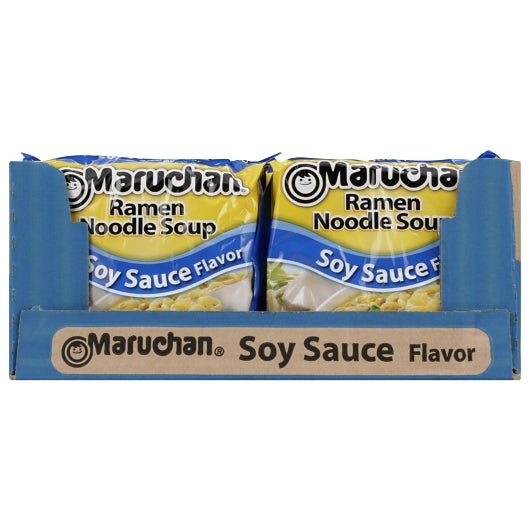 Maruchan Soy Sauce Flavored Ramen Noodle Soup, 24 x 3 oz Case - DOT product image 6