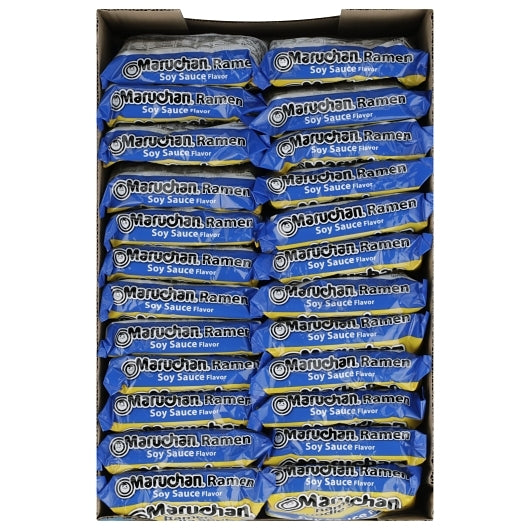 Maruchan Soy Sauce Flavored Ramen Noodle Soup, 24 x 3 oz Case - DOT product image 7