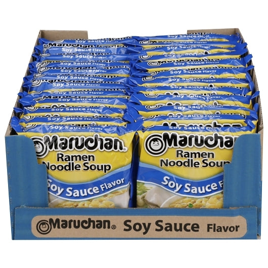 Maruchan Soy Sauce Flavored Ramen Noodle Soup, 24 x 3 oz Case - DOT product image 5