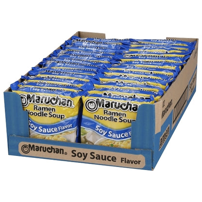 Maruchan Soy Sauce Flavored Ramen Noodle Soup, 24 x 3 oz Case - DOT product image 4