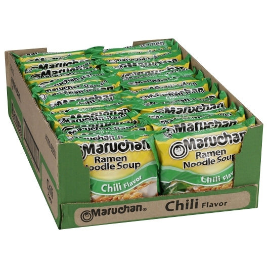 Maruchan Chili Flavored Ramen Noodle Soup, 24 x 3 oz Case - DOT product image 2