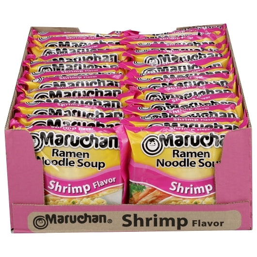 Maruchan Shrimp Flavored Ramen Noodle Soup, 24 x 3 oz Case - DOT product image 5