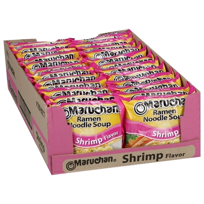 Maruchan Shrimp Flavored Ramen Noodle Soup, 24 x 3 oz Case - DOT product image 3