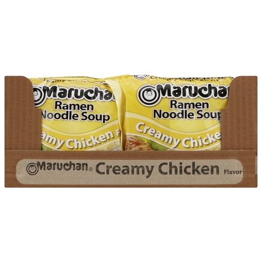 Maruchan Creamy Chicken Flavored Ramen Noodle Soup, 24 x 3 oz Case - DOT product image 6