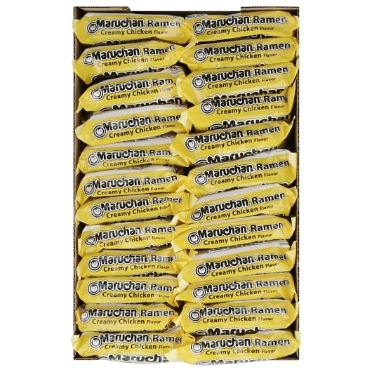 Maruchan Creamy Chicken Flavored Ramen Noodle Soup, 24 x 3 oz Case - DOT product image 7
