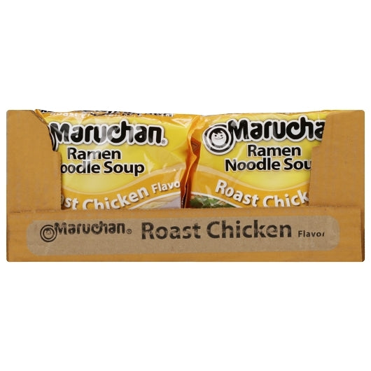 Maruchan Roast Chicken Flavored Ramen Noodle Soup, 24 x 3 oz Case - DOT product image 5