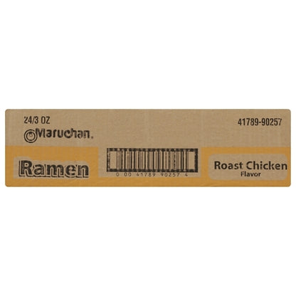 Maruchan Roast Chicken Flavored Ramen Noodle Soup, 24 x 3 oz Case - DOT product image 8
