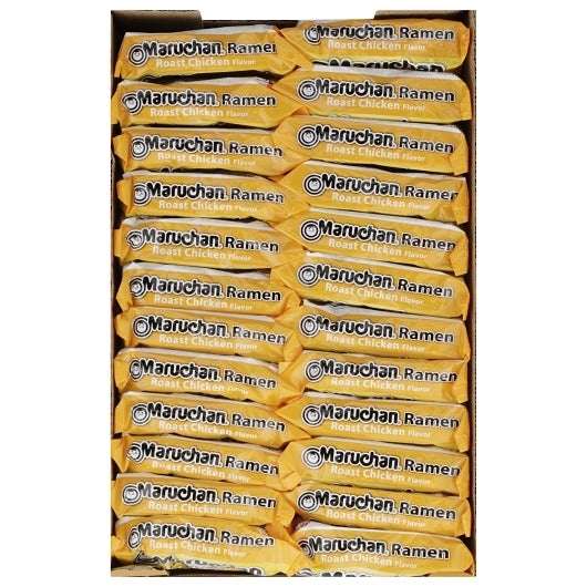 Maruchan Roast Chicken Flavored Ramen Noodle Soup, 24 x 3 oz Case - DOT product image 6