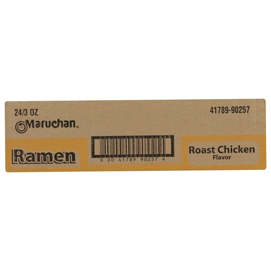 Maruchan Roast Chicken Flavored Ramen Noodle Soup, 24 x 3 oz Case - DOT product image 7