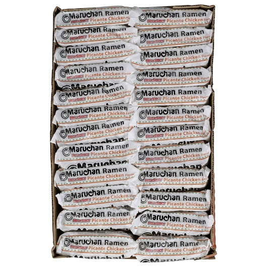 Maruchan Hot & Spicy Picante Chicken Flavored Ramen Noodle Soup, 24 x 3 oz Case - DOT product image 6