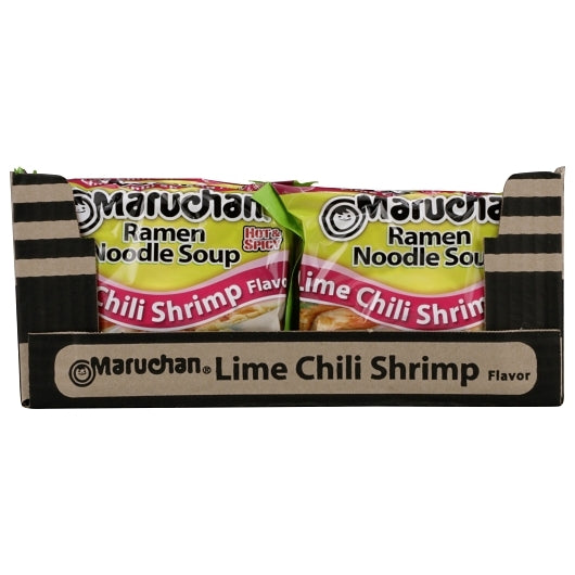 Maruchan Habanero Lime Chili Shrimp Flavored Ramen Noodle Soup, 24 x 3 oz Case - DOT product image 6