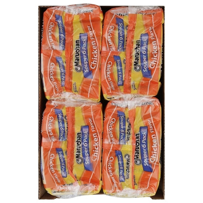 Maruchan Chicken Flavored Ramen Noodle Soup, 4 x 18 oz Case - DOT product image 5