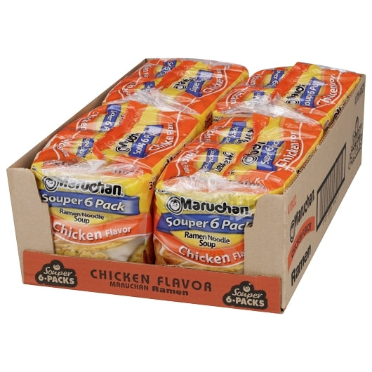 Maruchan Chicken Flavored Ramen Noodle Soup, 4 x 18 oz Case - DOT product image 2