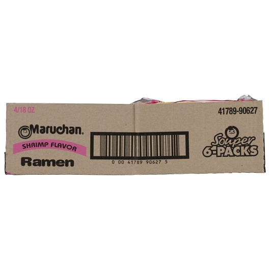 Ramen Souper Shrimp Flavored Ramen Noodle Soup, 4 x 18 oz Case - DOT product image 6
