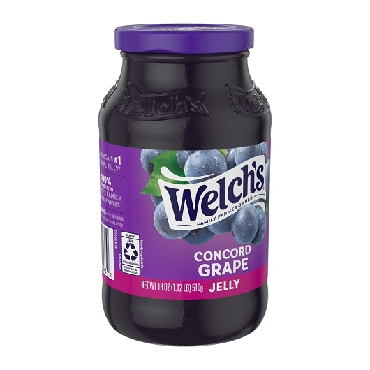 Welch's Concord Grape Jelly, 12 x 18 oz Case - DOT product image 4
