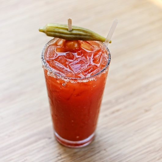 Bay Valley Gluten Free Whole Pickled Okra, 6 x 64 fl oz Case - GS1 styled product image