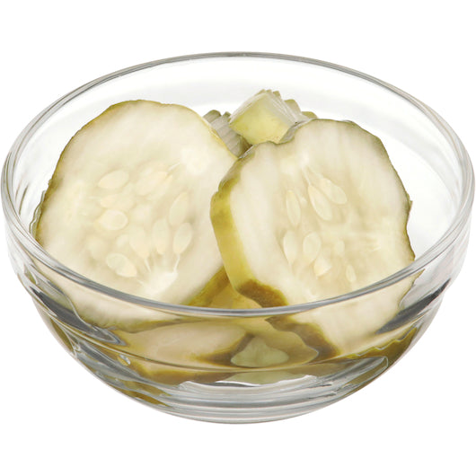 Bay Valley Kosher 1000-1200 Count 5/16 Crinkle Cut Pickle Slice Bulk, 1 x 5 GA Case - DOT product image 2