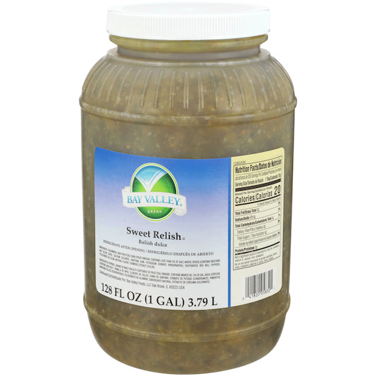 Bay Valley Sweet Relish Bulk, 4 x 1 GA Case - DOT product image 2