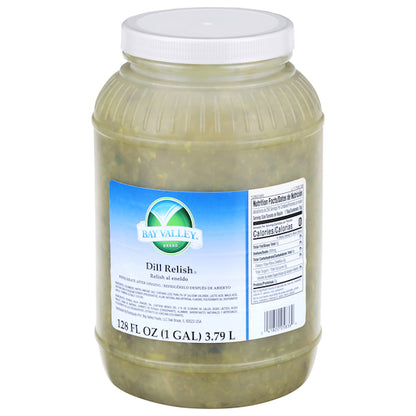Bay Valley Dill Relish Bulk, 4 x 1 GA Case - DOT product image 2