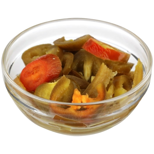 Bay Valley Sliced Jalapeno Peppers, 4 x 1 GA Case - GS1 prepared product image