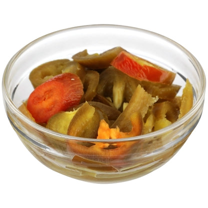 Bay Valley Sliced Jalapeno Peppers, 4 x 1 GA Case - GS1 prepared product image