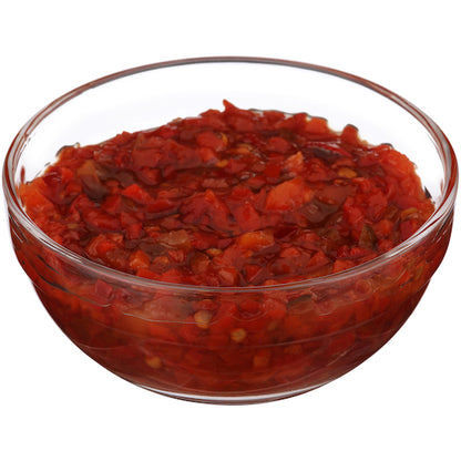 Bay Valley Hot Chopped Pepper And Pickle Relish Bulk, 4 x 1 GA Case - GS1 styled product image