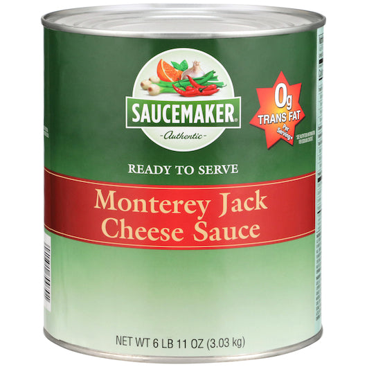 Saucemaker White Monterey Jack Cheese Sauce, 6 x 107 oz Case - DOT product image 5