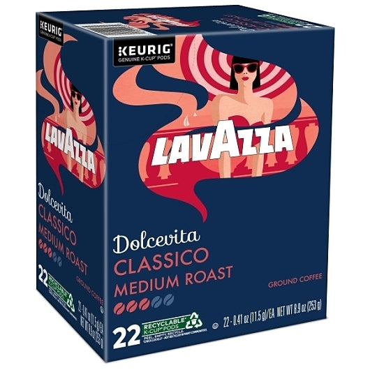 Lavazza Classico Licorice Kcup, 4 x 22 ct Case - Coffee & Tea - image 2
