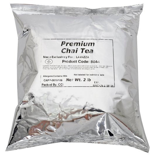 Lavazza Premium Chai Tea Two Pound, 1 x 6 PC Case - Coffee & Tea