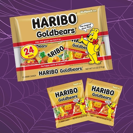 Haribo Gold Bears Mini, 12 x 9.5 oz Case - Candy & Confections