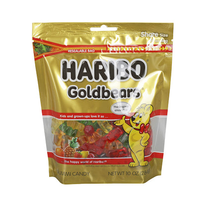 Haribo Goldbears Confectionery Gummy Candy, 8 x 10 oz Case - Candy & Confections