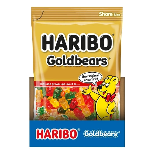 Haribo Goldbears Confectionery Gummy Candy Share Size Bag, 10 x 8 oz Case - Candy & Confections - image 2