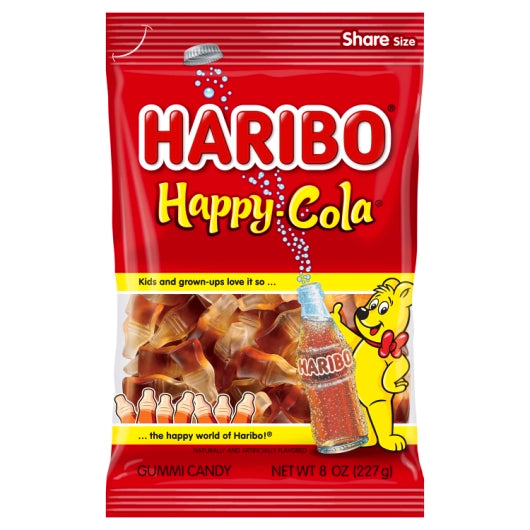 Haribo Happy Cola Share Size Bag, 10 x 8 oz Case - Disposables - image 2