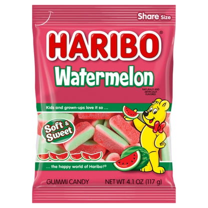 Haribo Watermelon Gummies, 12 x 4.1 oz Case - DOT product image 2