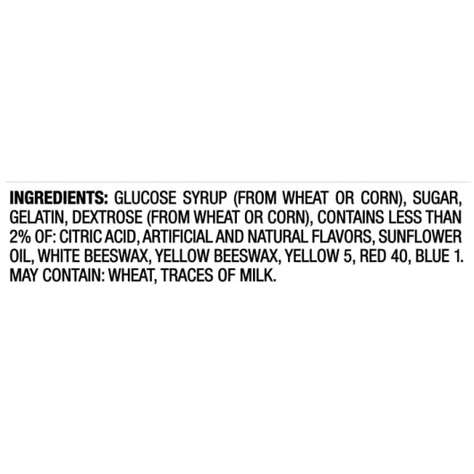 Haribo Goldbears Wild Berry Share Size Bag, 10 x 8 oz Case - Disposables