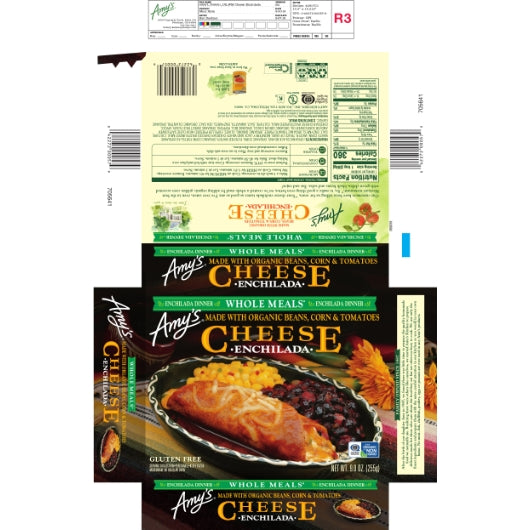 Amy's Cheese Enchilada, 12 x 9 oz Case - DOT product image 2