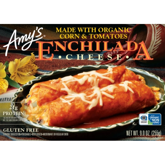 Amy's Gluten Free Cheese Enchilada, 12 x 9 oz Case - DOT product image 7