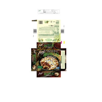 Amys Organic Mexican Casserole Bowl, 12 x 9.5 oz Case - DOT product image 2