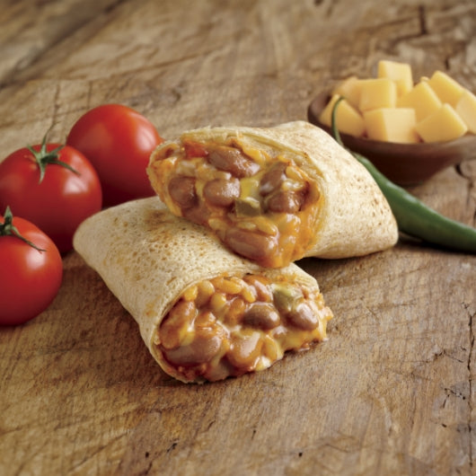 Amy's Gluten Free Bean and Cheese Burrito, 12 x 5.5 oz Case - Alternate product angle or state