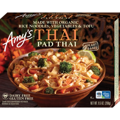 Amy's Pad Thai, 12 x 9.5 oz Case - Prepared Foods