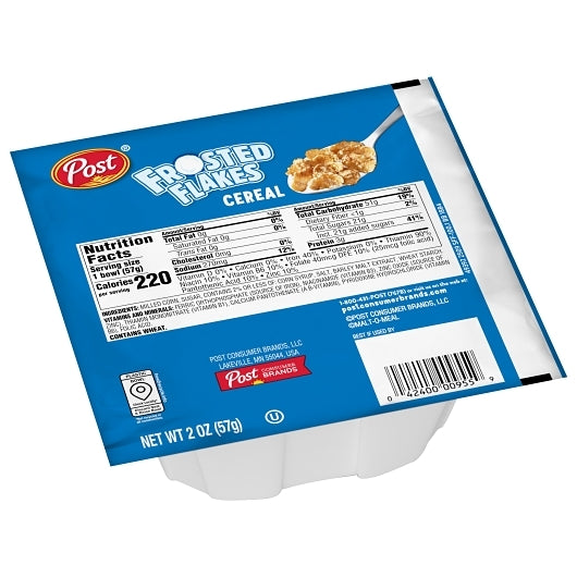 Malt-O-Meal Frosted Flakes Cereal, 48 x 2 oz Case - DOT product image 3