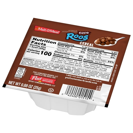 Malt-O-Meal Coco-Roos Cereal Coco Roos, 96 x 0.88 oz Case - DOT product image 3