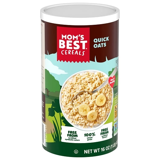 Mom'S Best Quick Oats, 12 x 16 oz Case - DOT product image 3