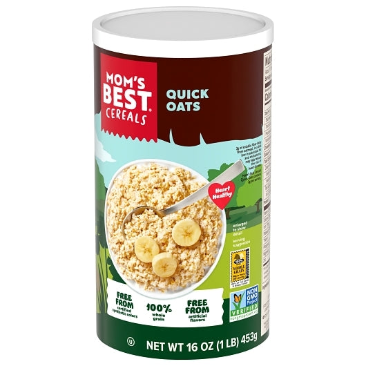 Mom'S Best Quick Oats, 12 x 16 oz Case - DOT product image 5