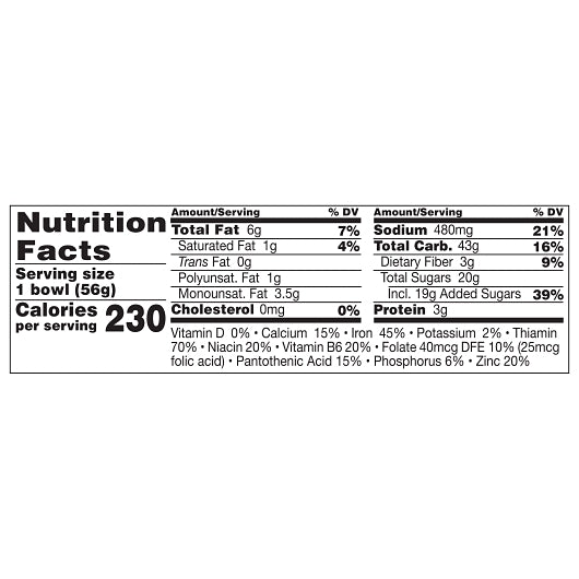 Malt-O-Meal Honey Graham Toasters Cereal, 48 x 2 oz Case - DOT product image 7