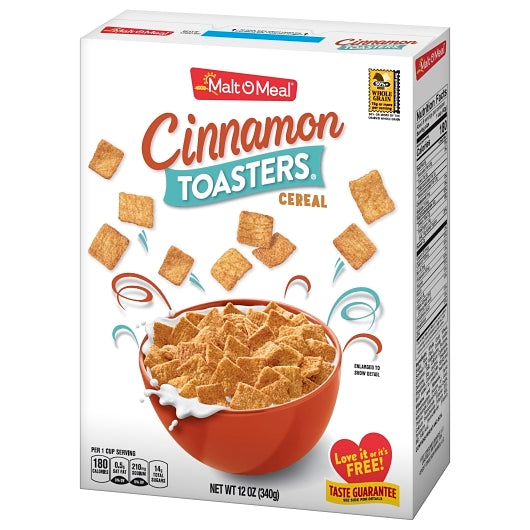 Malt O Meal Cinnamon Toasters Cereal, 12 x 12 oz Case - DOT product image 5