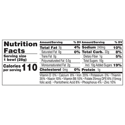 Honey Graham Squares Honey Graham Toasters Cereal, 96 x 1 oz Case - DOT product image 8