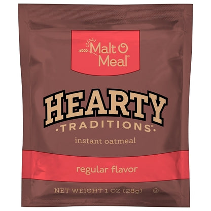 Malt O Meal Instant Regular Oatmeal, 200 x 1 oz Case - Breakfast Foods